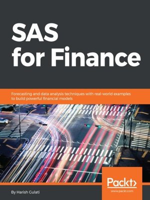 cover image of SAS for Finance